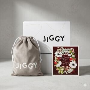 Jiggy x Caverly Smith 500 Piece Artsy Boho‎ Feminine Merry & Jolly Jigsaw Puzzle